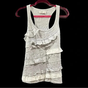 Abercrombie & Fitch size Large tank top with frills